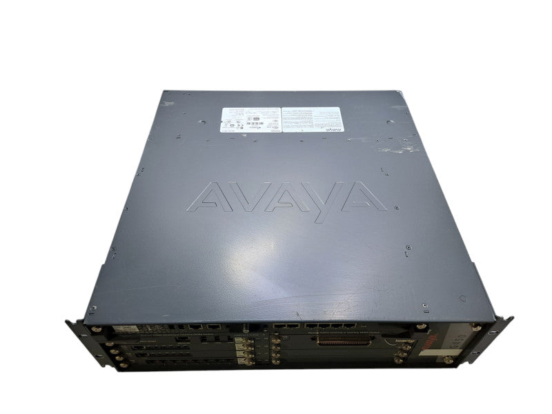 Avaya G450 Chassis w/ S8300, 2x MM710B, MM711, MM716 | 2x PSU