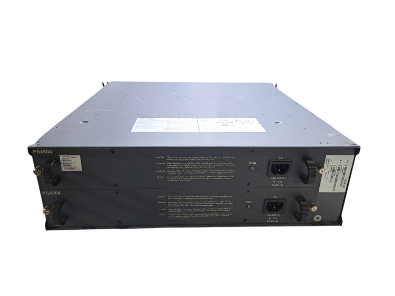 Avaya G450 Chassis w/ S8300, 2x MM710B, MM711, MM716 | 2x PSU