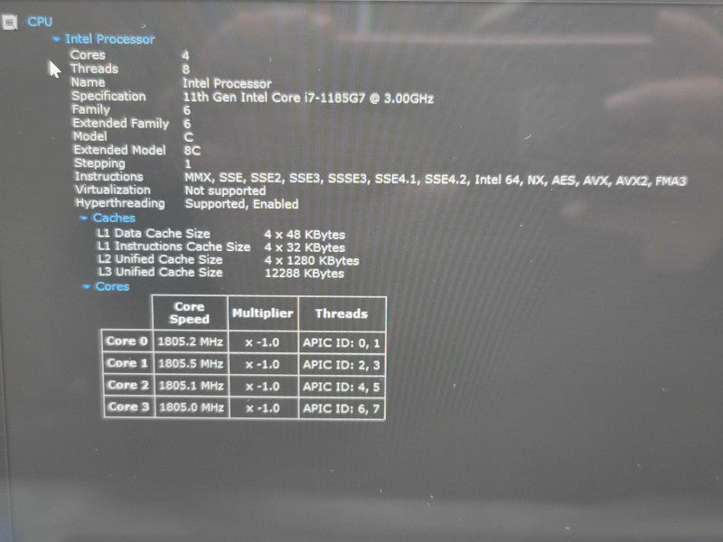 Dell Latitude 5320| i7-1185G7| 16GB DDR4| 256GB SSD READ β Lap200