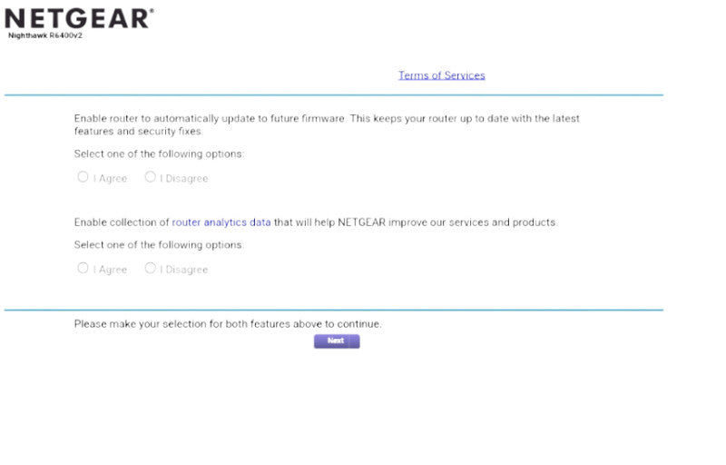 Netgear AC1750 Smart WiFi Router Model: R6400v2 Black