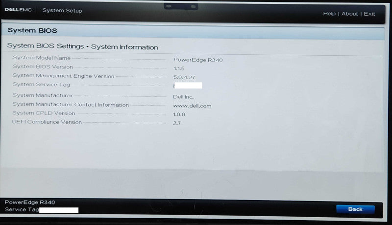 Dell PE R340 1U 4x3.5", 1x Xeon E-2124 3.30GHz, 32GB DDR4, 4x4TB SAS, H330