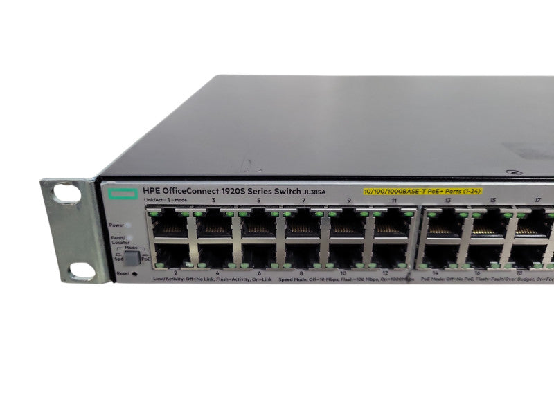 HPE OfficeConnect 1920S 24G 2SFP PoE+ 370W JL385A Gigabit switch !
