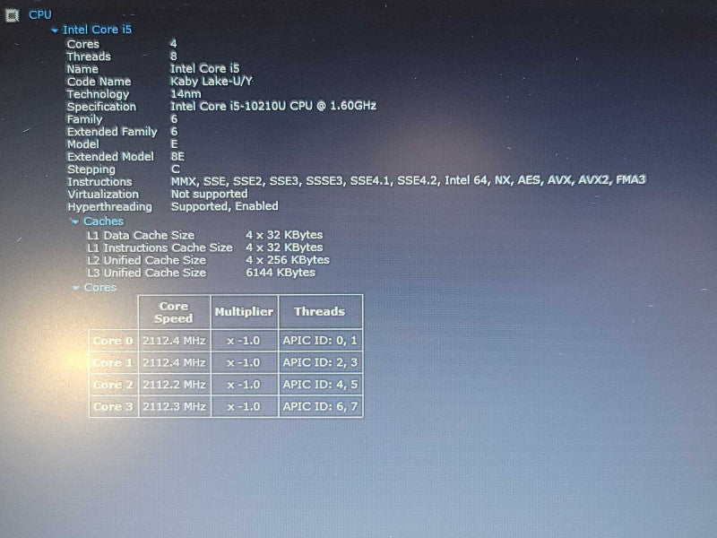 Dell Latitude 3410| i5-10210U| 16GB DDR4| 256GB SSD  Qβ Lap200