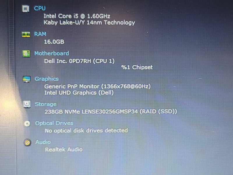Dell Latitude 3410| i5-10210U| 16GB DDR4| 256GB SSD  Qβ Lap200