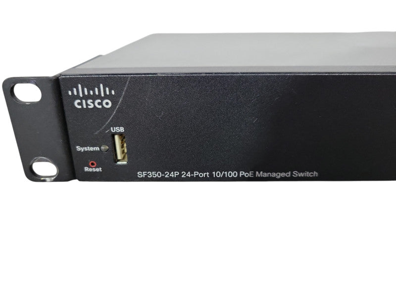 Cisco SF350-24P 24-port PoE Managed Ethernet Switch !