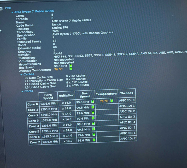 HP ProBook 455 G7 AMD Ryzen 7 4700U@2GHz 16GB RAM 512GB SSD  Lap200