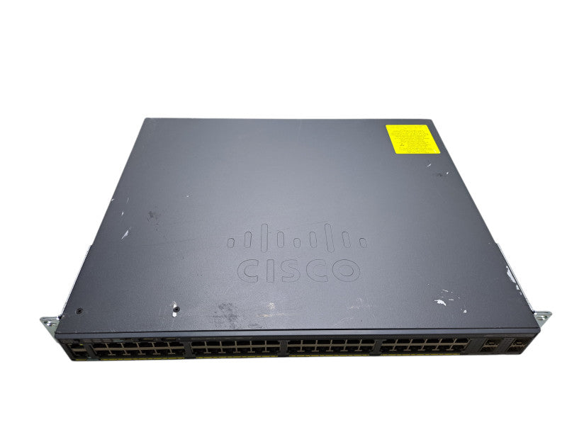 Cisco WS-C2960X-48FPS-L V06 | 48 Port Gigabit PoE+ 740W Switch | 4x SFP