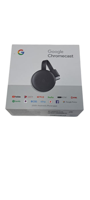 Google Chromecast NC2-6A5 Media Streamer & Power Adapter