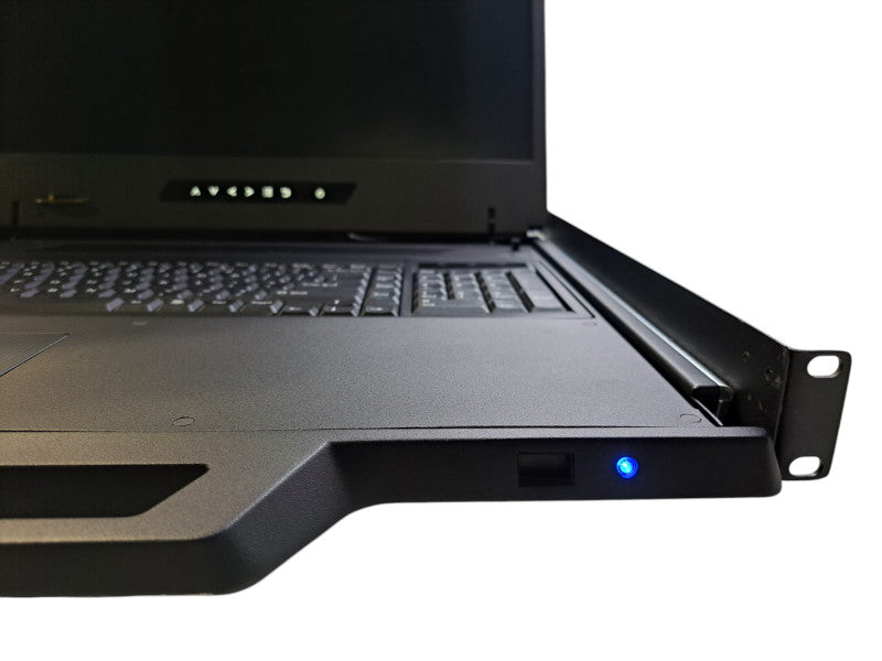 Stealth FR-1002-19W-DVI | 19" LCD Rackmount Keyboard Console *READ*
