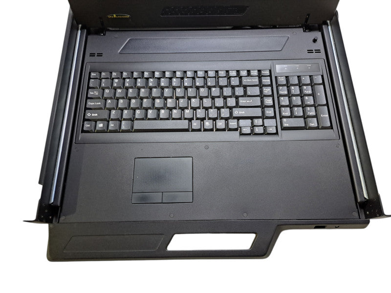 Stealth FR-1002-19W-DVI | 19" LCD Rackmount Keyboard Console *READ*