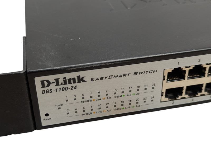 D-Link EasySmart Switch DGS-1100-24 24 Port Gigabit Switch  -
