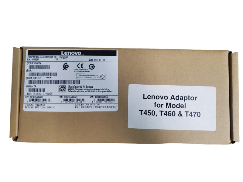 Lenovo AC Adapter | ThinkPad 90W | Slim Tip | AC Adapter | 0B4699