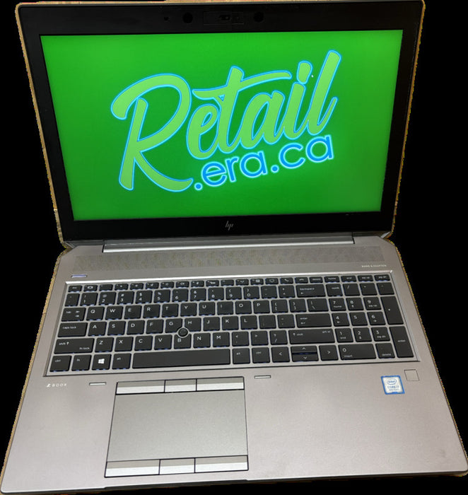 HP ZBook 15 G5 i7-8750H@2.2GHz QUADRO P2000 4GB GPU 32GB RAM 512SSD READ!  Lap200