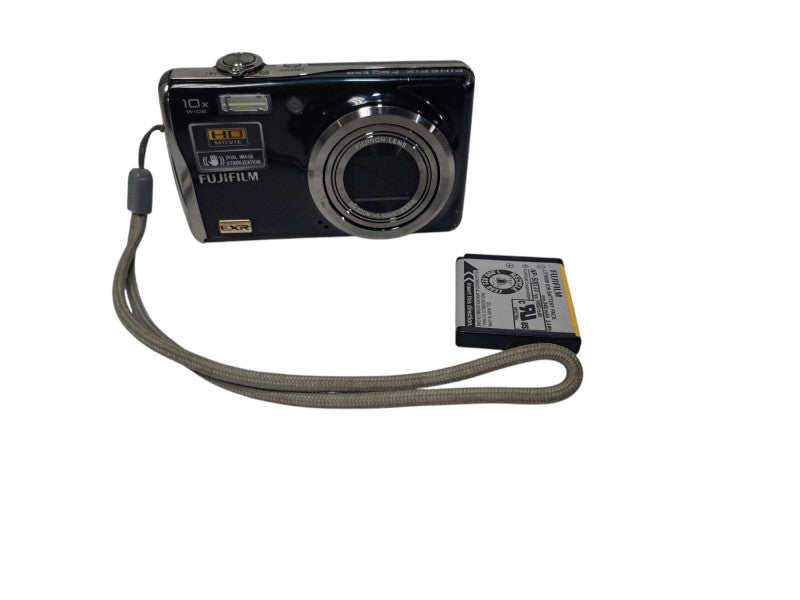 FujiFilm FinePix F80 EXR Black 12MP Digital Camera- Battery Included