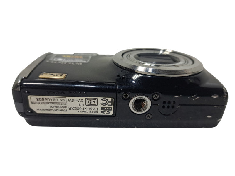 FujiFilm FinePix F80 EXR Black 12MP Digital Camera- Battery Included