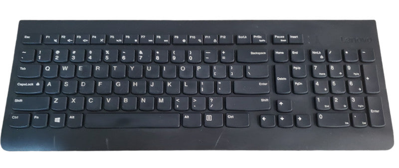 Lenovo Wireless Keyboard Black KBRFBU71 | w/ Wireless Dongle Q