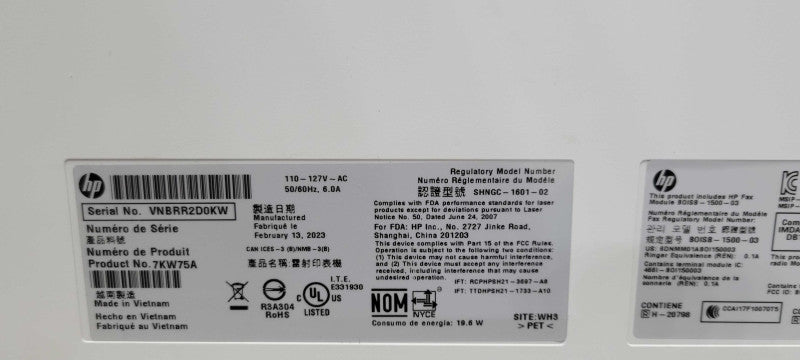 HP Color LaserJet Pro MFP M283fdw All-In-One Laser Printer, READ _