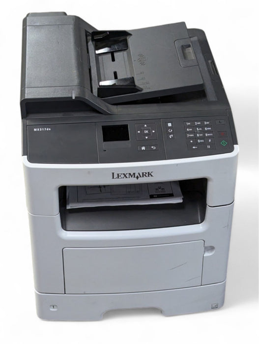 Lexmark MX317dn Monochrome Laser Integrated Duplex All in One Printer -