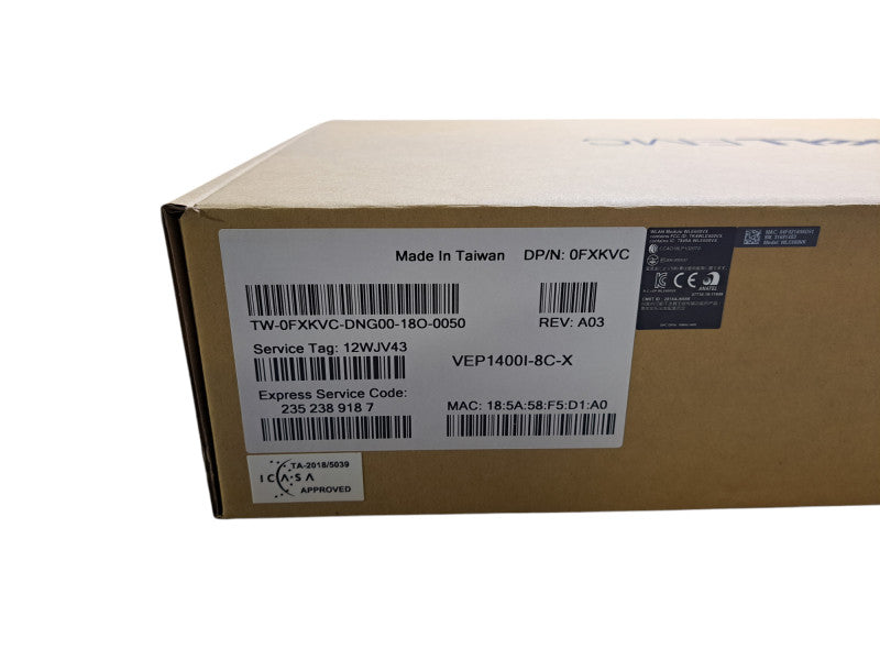 New | Dell EMC Virtual Edge Platform VEP1445 Gigabit Appliance w/ 2x SFP+ Q