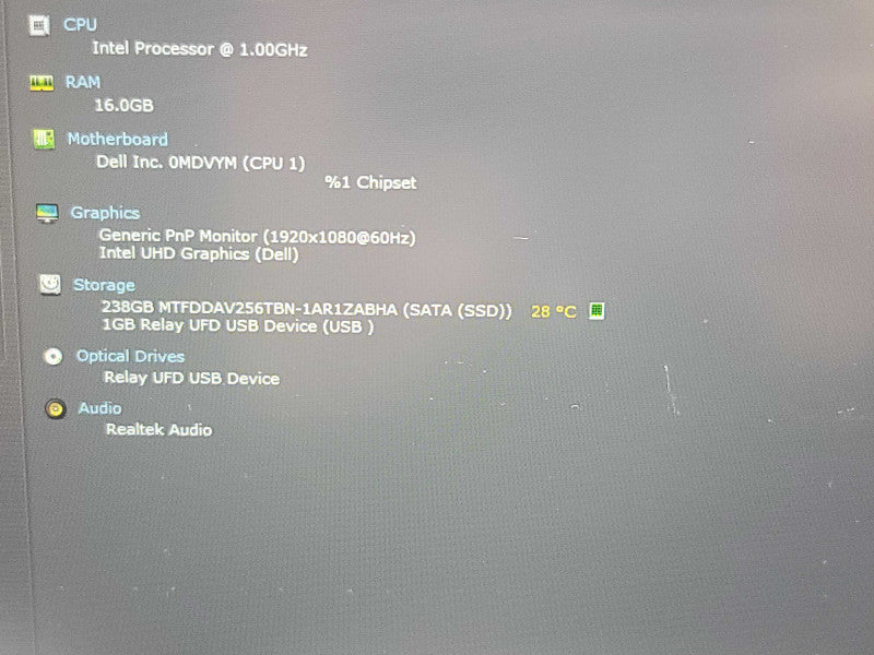 Dell Inspiron 15 5593| i5-1035G7| 16GB DDR4| 256GB SSD READ  Qβ Lap200