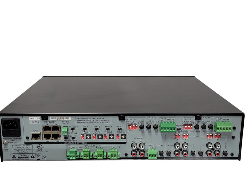 Toa Electronics MA-725F Matrix Amplifier, READ _