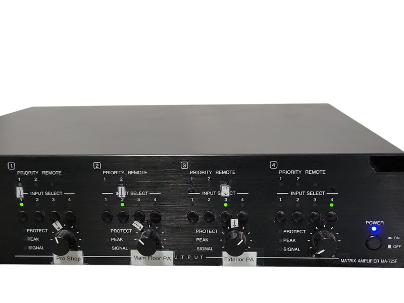 Toa Electronics MA-725F Matrix Amplifier, READ _