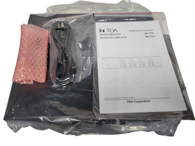 Toa Electronics MA-725F Matrix Amplifier, READ _