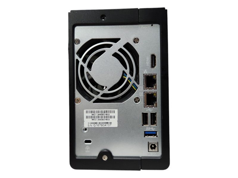 QNAP TS-251+ 2-Bay NAS, 1x 3TB HDDs, No PWR, No Remote