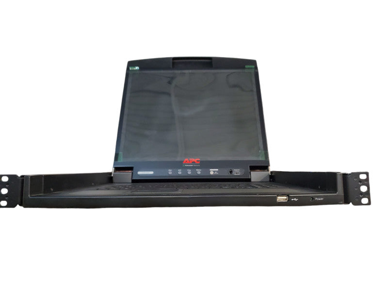 APC AP5717 17"Rack LCD Console Monitor Touchpad Keyboard | *READ*