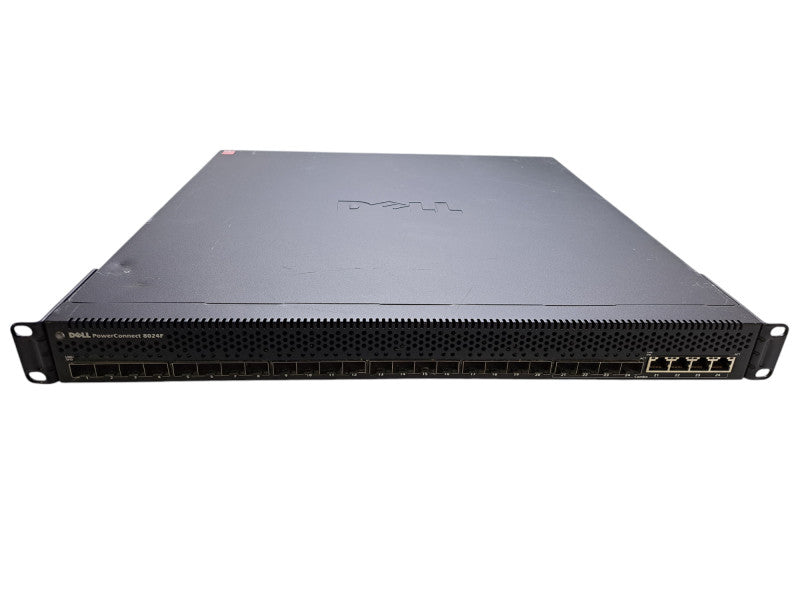 Dell PowerConnect 8024F | 24-Port 10G SFP+ Switch | 2x PSU