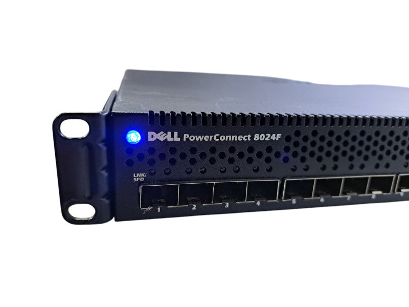Dell PowerConnect 8024F | 24-Port 10G SFP+ Switch | 2x PSU