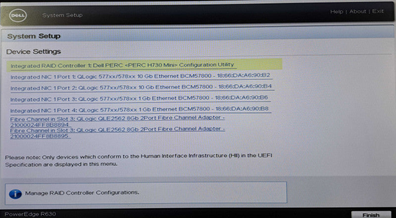 Dell R630 1U 8x 2.5" | 2x Xeon E5-2620 v4 @ 2.10GHz 8C, 128GB DDR4, H730 Mini