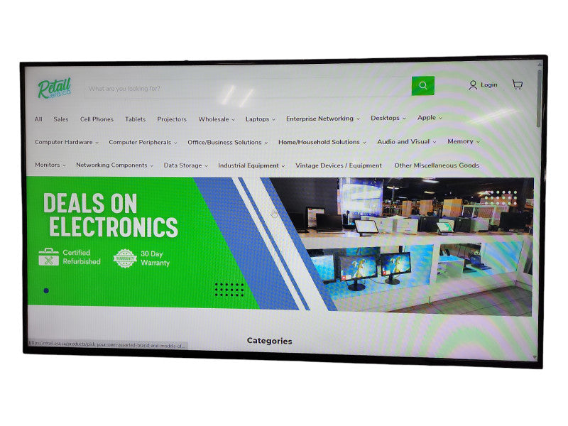 Samsung 48" DM48E Color Display Unit (LH48DMEPLGA/GO) No remote controller Q$