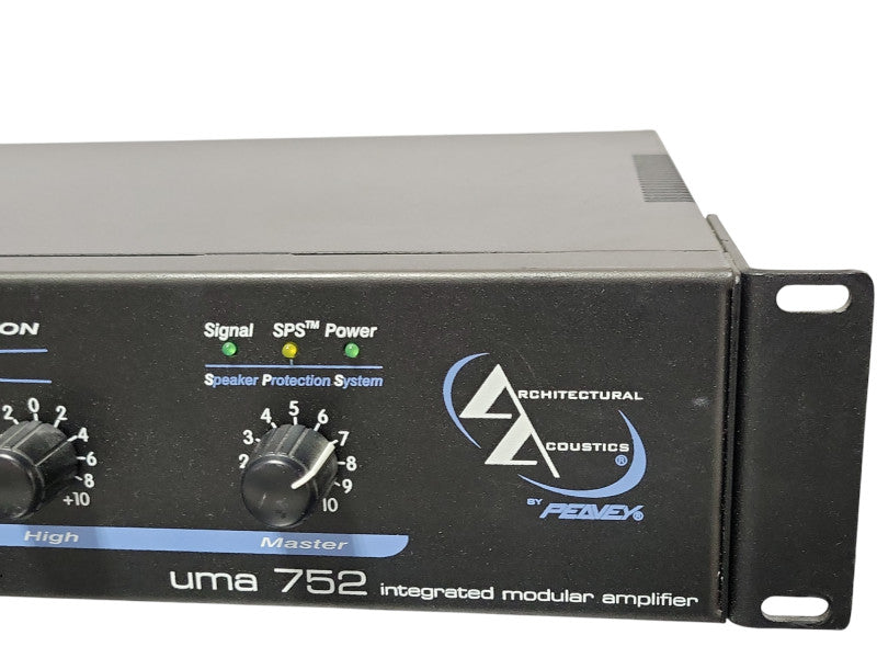Peavey UMA 752 Integrated Modular Amplifier, READ _