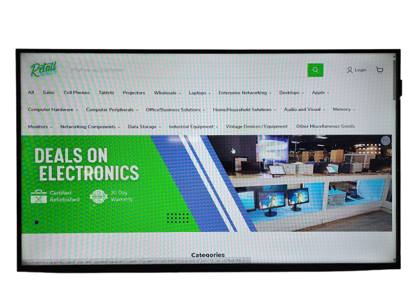 Samsung 40" DM40E Color Display Unit (LH40DMEPLGA/GO) No remote controller Q$