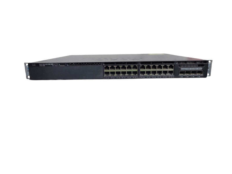 Cisco WS-C3650-24PS-S | 24-Port Gigabit PoE+ | 4x SFP, 1x PSU Network Switch !
