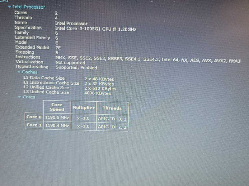 Dell Inspiron 3593| i3-1005G1| 16GB DDR4| 256GB SSD read β BudLap