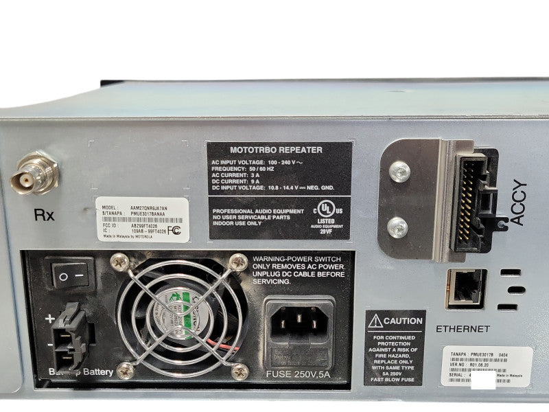 Motorola XPR 8300 Repeater, READ _