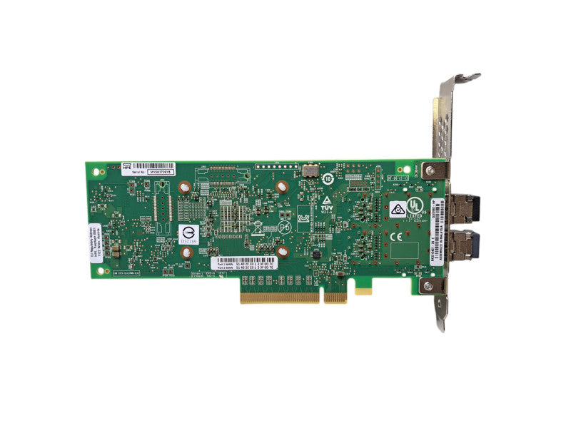 HPE QLE2692-HP P9D94A SN1100Q 16Gb Dual Port FC HBA 853011-001 w/ SFPs