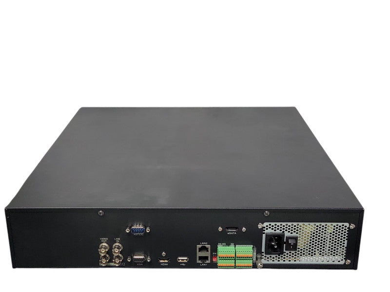 Hikvision Digital Video Recorder DS-9632NI-RT, 4x HDD Caddies, No HDD, READ _