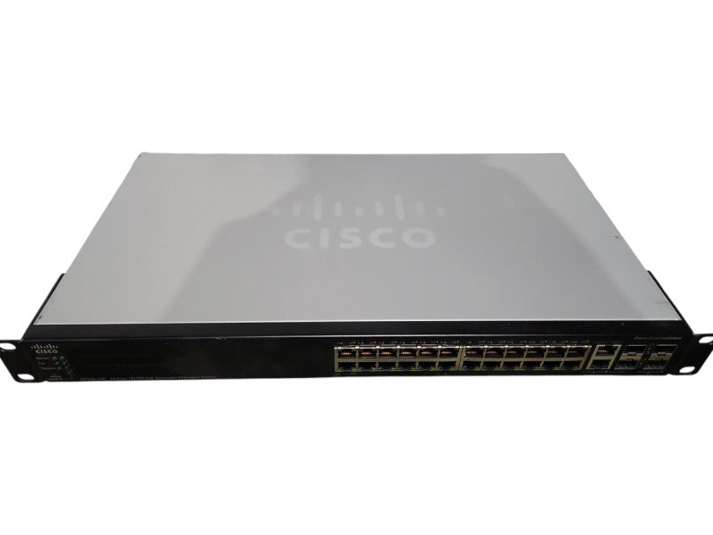Cisco SF500-24P-K9 24-Port PoE 10/100 Managed Switch