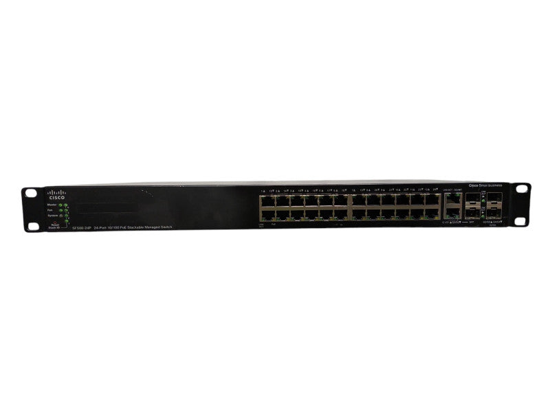 Cisco SF500-24P-K9 24-Port PoE 10/100 Managed Switch
