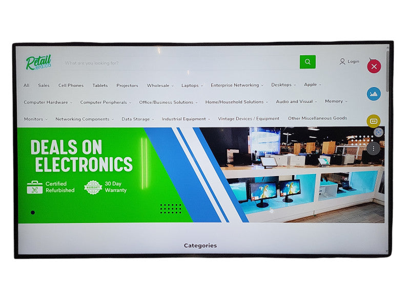 LG 65UH5C-B Digital signage flat panel 65" LED 4K Ultra HD Wi-Fi Black signage display Q$