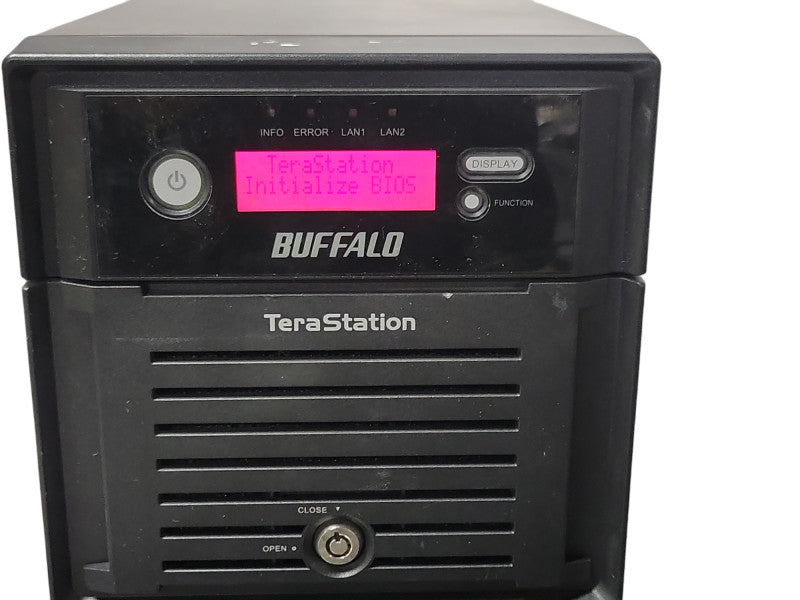 Buffalo WS-WV2.0L/R1 2-Bay Network attached storage No HDD, READ Q_