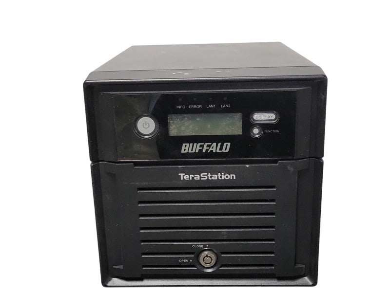 Buffalo WS-WV2.0L/R1 2-Bay Network attached storage No HDD, READ Q_