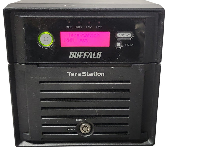 Buffalo WS-WV2.0L/R1 2-Bay Network attached storage No HDD, READ Q_