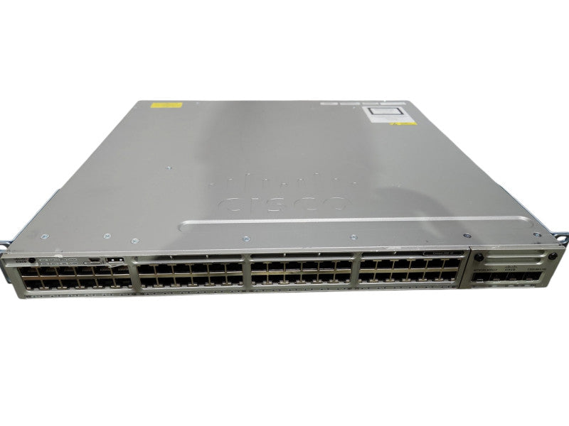 CISCO WS-C3850-48T, 48-Port POE+ Managed L3 Switch w/ C3850-NM-2-10G
