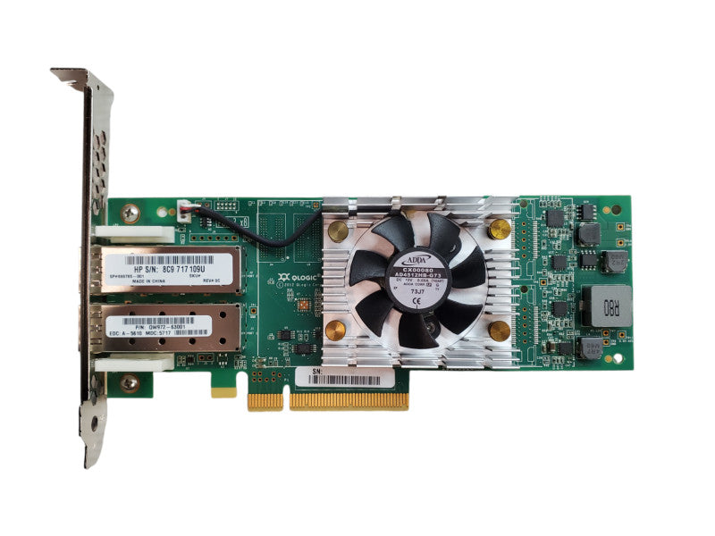 HP StoreFabric SN1000Q Dual-Port 16GbE SFP+ PCIe Hot Bus Adapter | 699765-001 Q