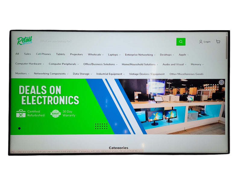 Samsung QB65R 65" LED-backlit LCD display - 4K - for digital signage Q$