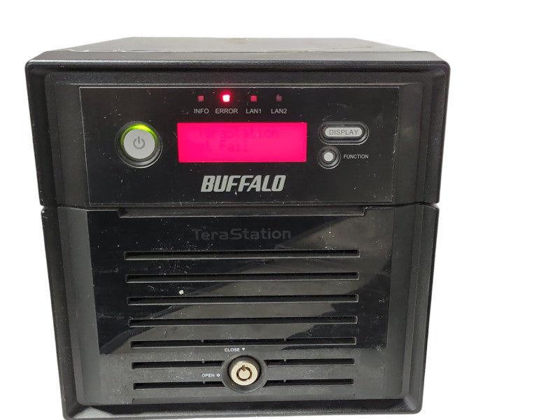 Buffalo TeraStation 2-Bay Network Hard Drive Storage TS5200D0202, No HDD, SEE _